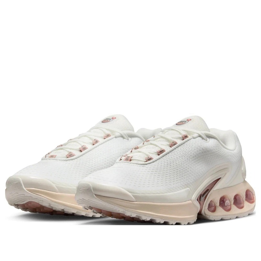 Size 10- Nike Womens Air Max DN Tech Trainers 'White Particle Pink' IH0284 100